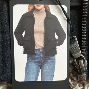 Banana Republic Women's Short Black Jacket